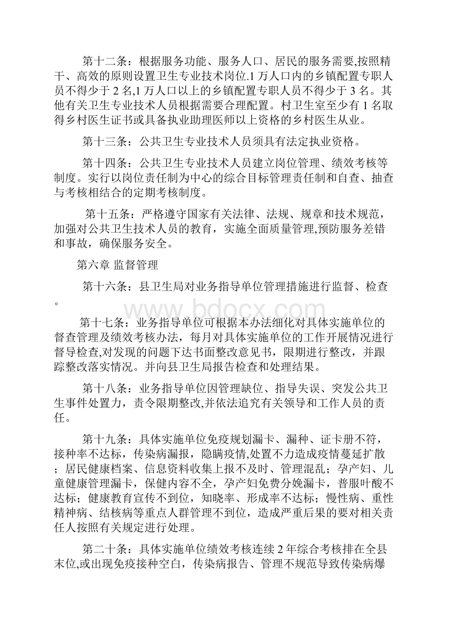 公共卫生项目管理办法Word文档格式.docx_第3页