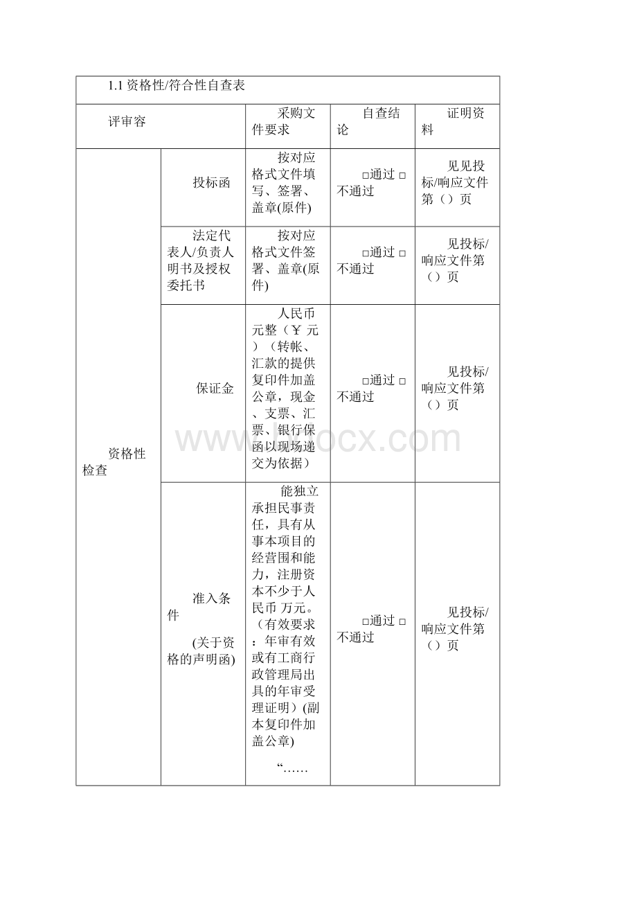 投标响应文件全资料全资料服务类.docx_第2页