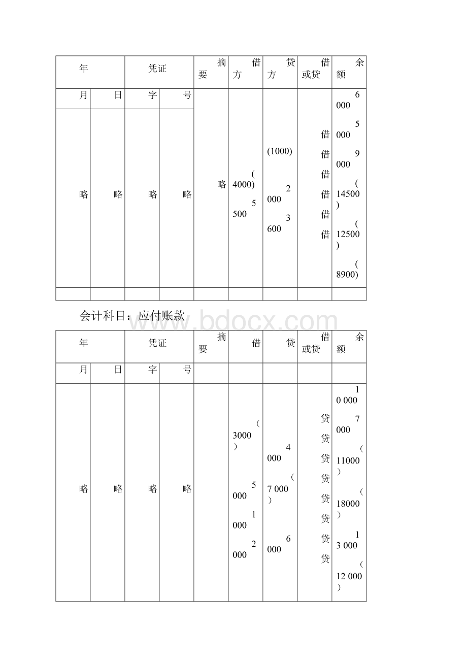 《会计学》练习题及答案.docx_第3页