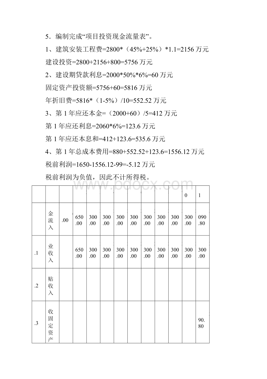 造价师案例分析真题.docx_第2页