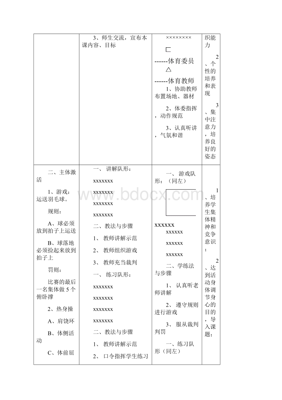 羽毛球教案18课时.docx_第2页