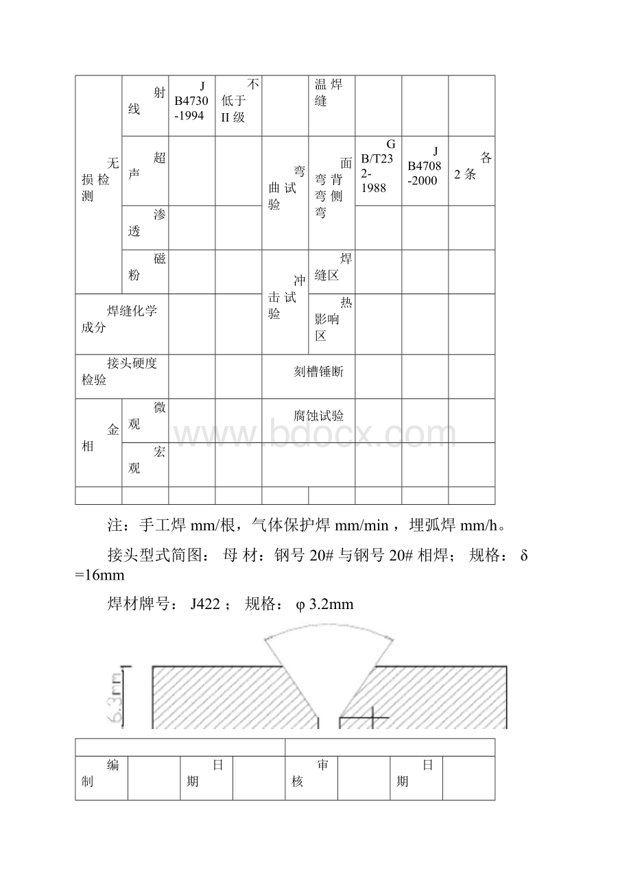 20#16mm板状对接焊接工艺评定.docx_第2页