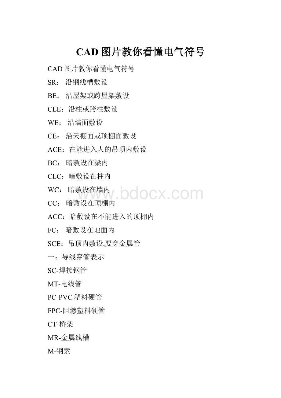 CAD图片教你看懂电气符号Word文档下载推荐.docx