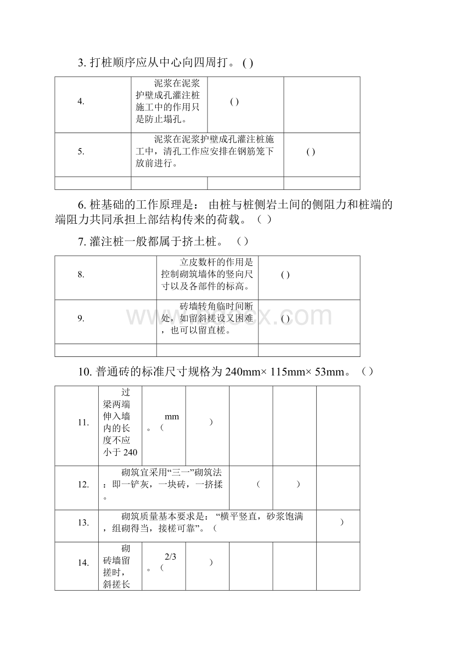 单独招生中职建筑类职业技能考试模拟题库辽宁建筑职业学院.docx_第2页