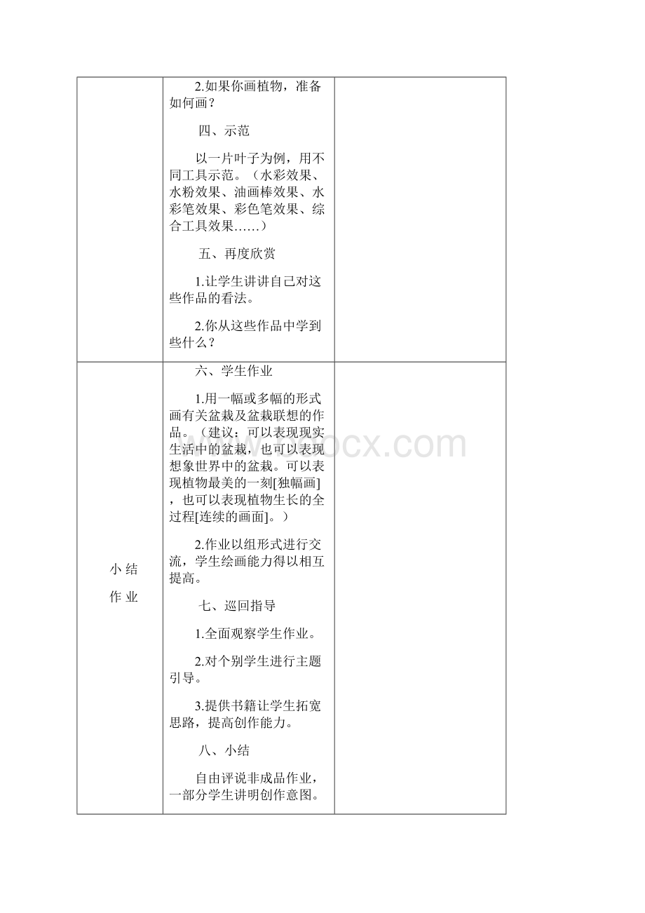 25页精品苏少版苏教版美术六上六年级上学期册第十一册全册教案设计表格.docx_第2页