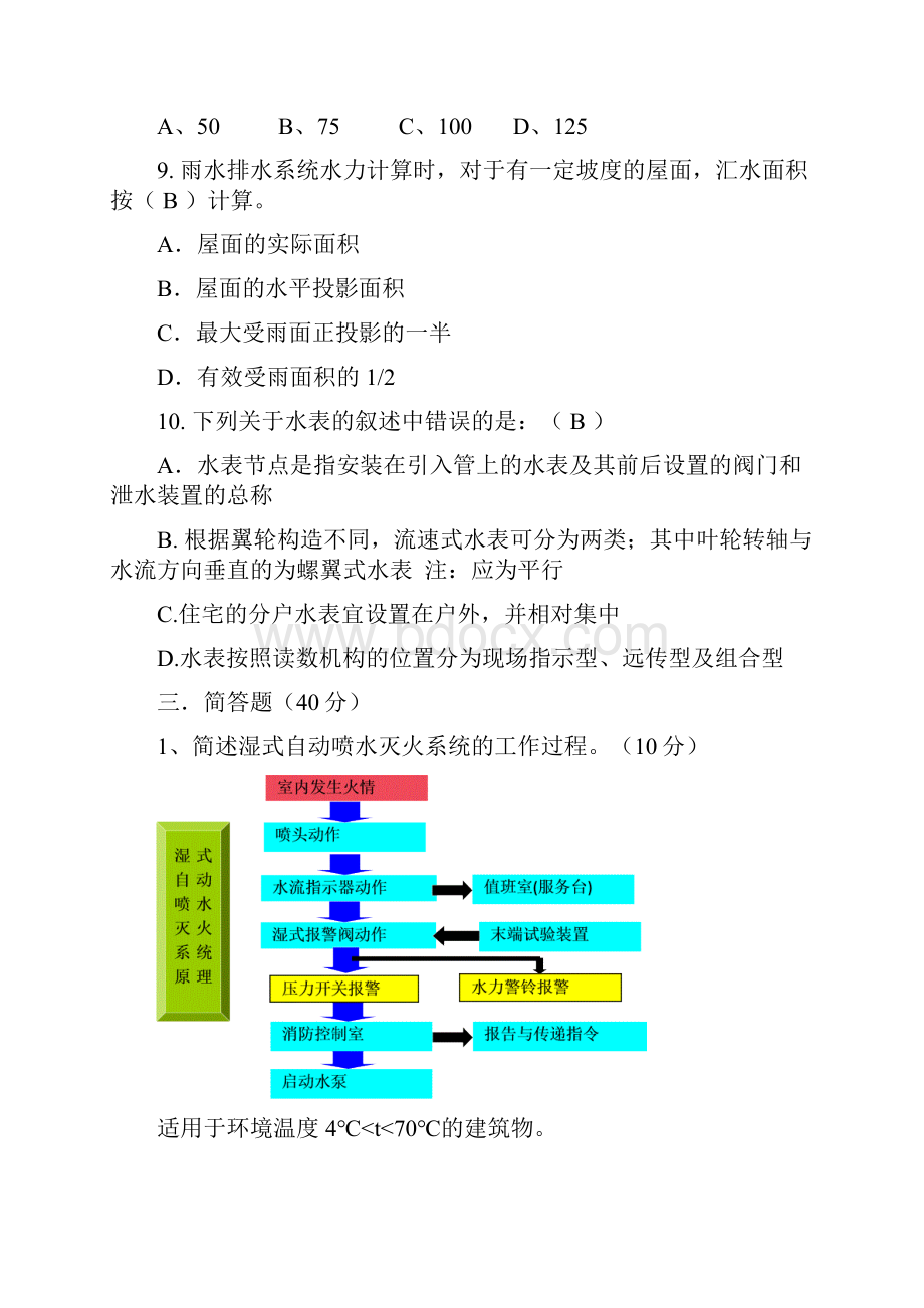 建筑给水排水工程期末考试复习必备.docx_第3页