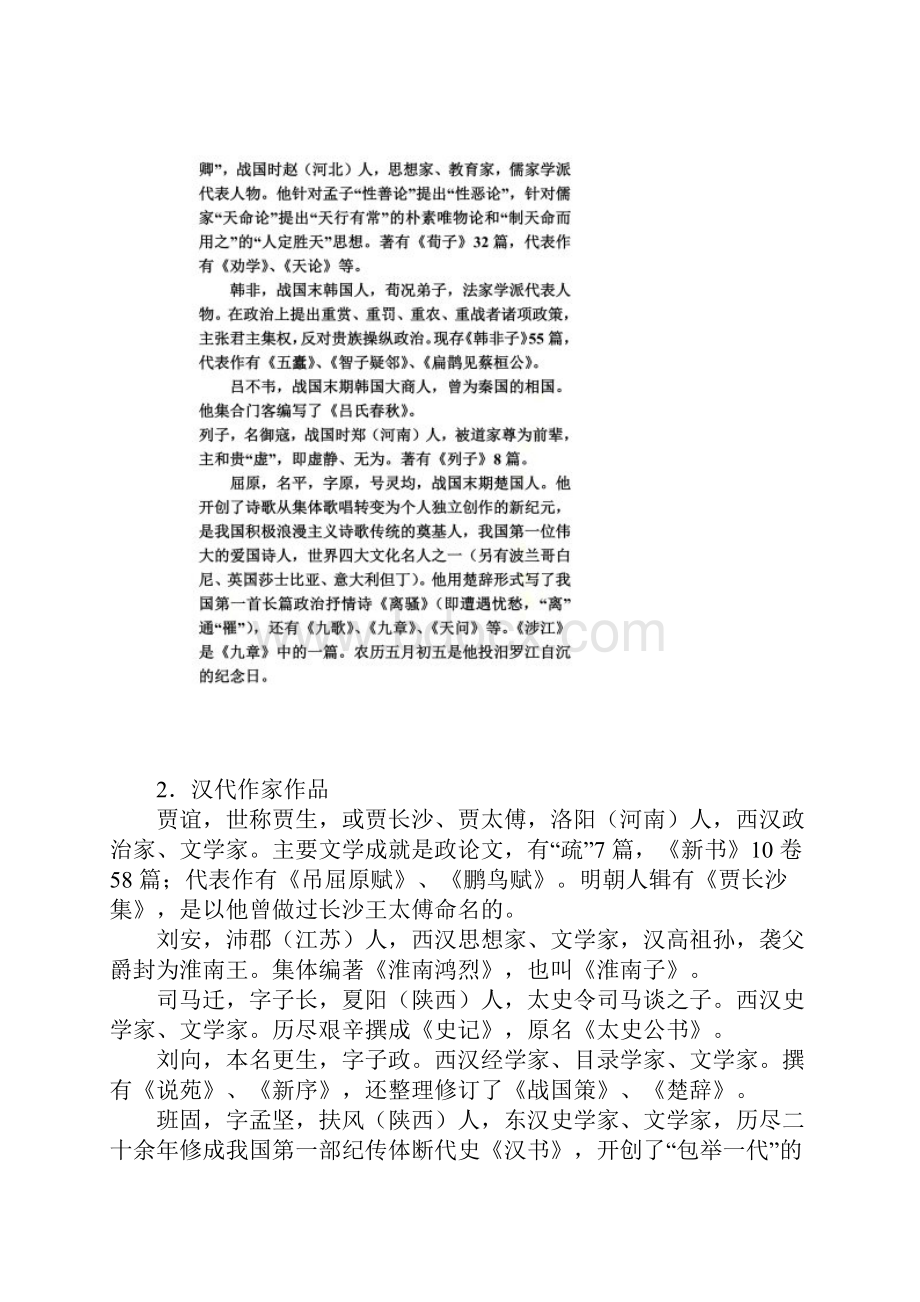 文学常识记忆大全含记忆口诀.docx_第2页