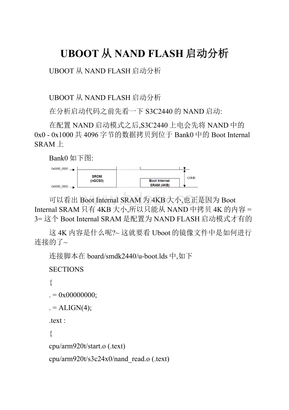 UBOOT从NAND FLASH启动分析.docx_第1页