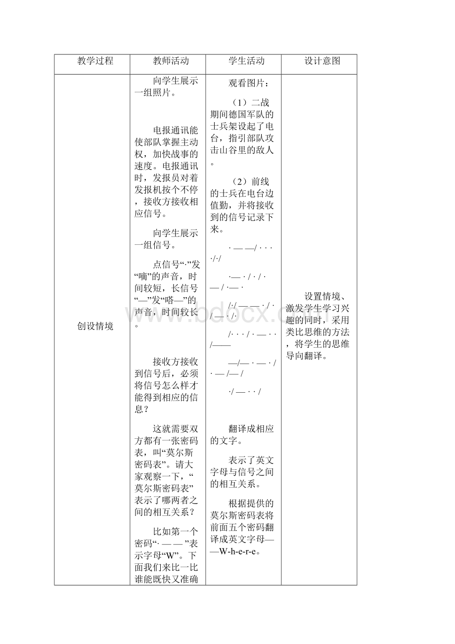 基因指导蛋白质的合成翻译教学设计Word文档格式.docx_第3页