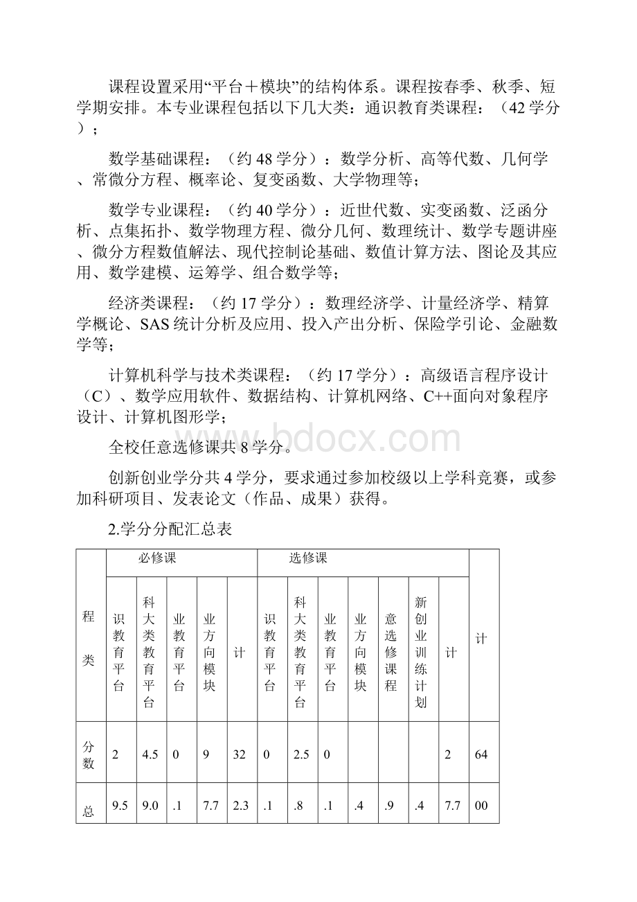 宁波大学理科基地班数学培养方案及教学.docx_第3页