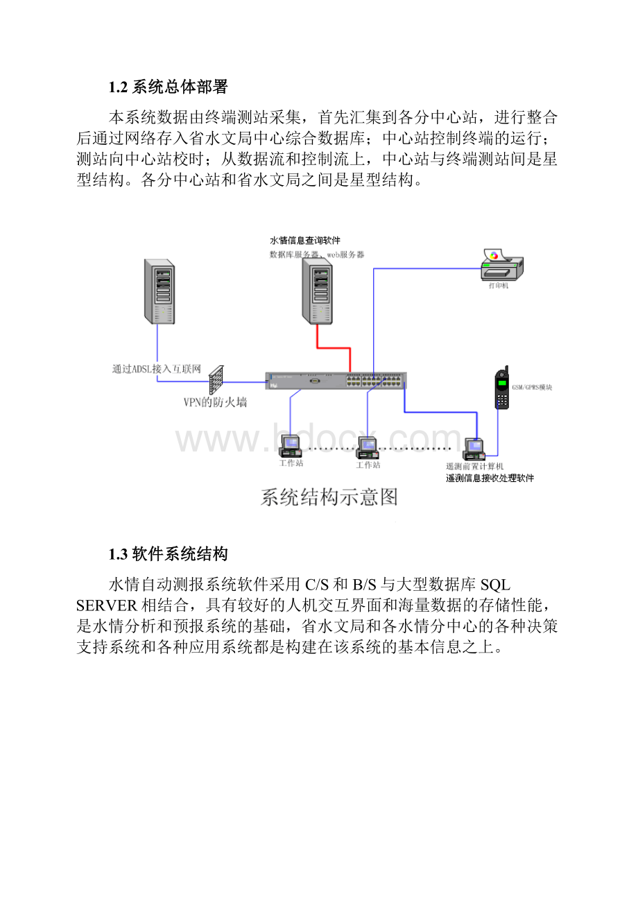 水利软件系统技术方案及设计说明书资料.docx_第2页