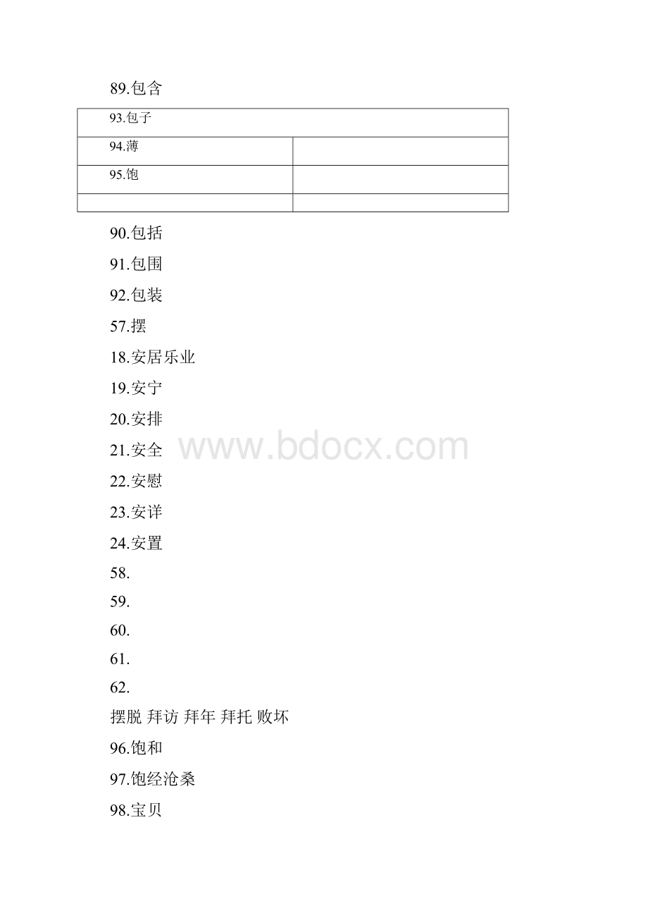 新词汇汉语水平考试六级资料.docx_第3页