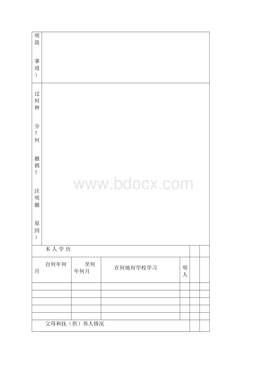 河南省高中毕业生登记表Word文档下载推荐.docx_第3页