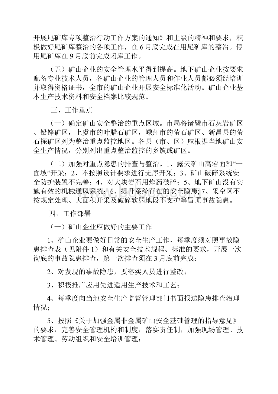 绍兴市矿山安全隐患文档格式.docx_第2页