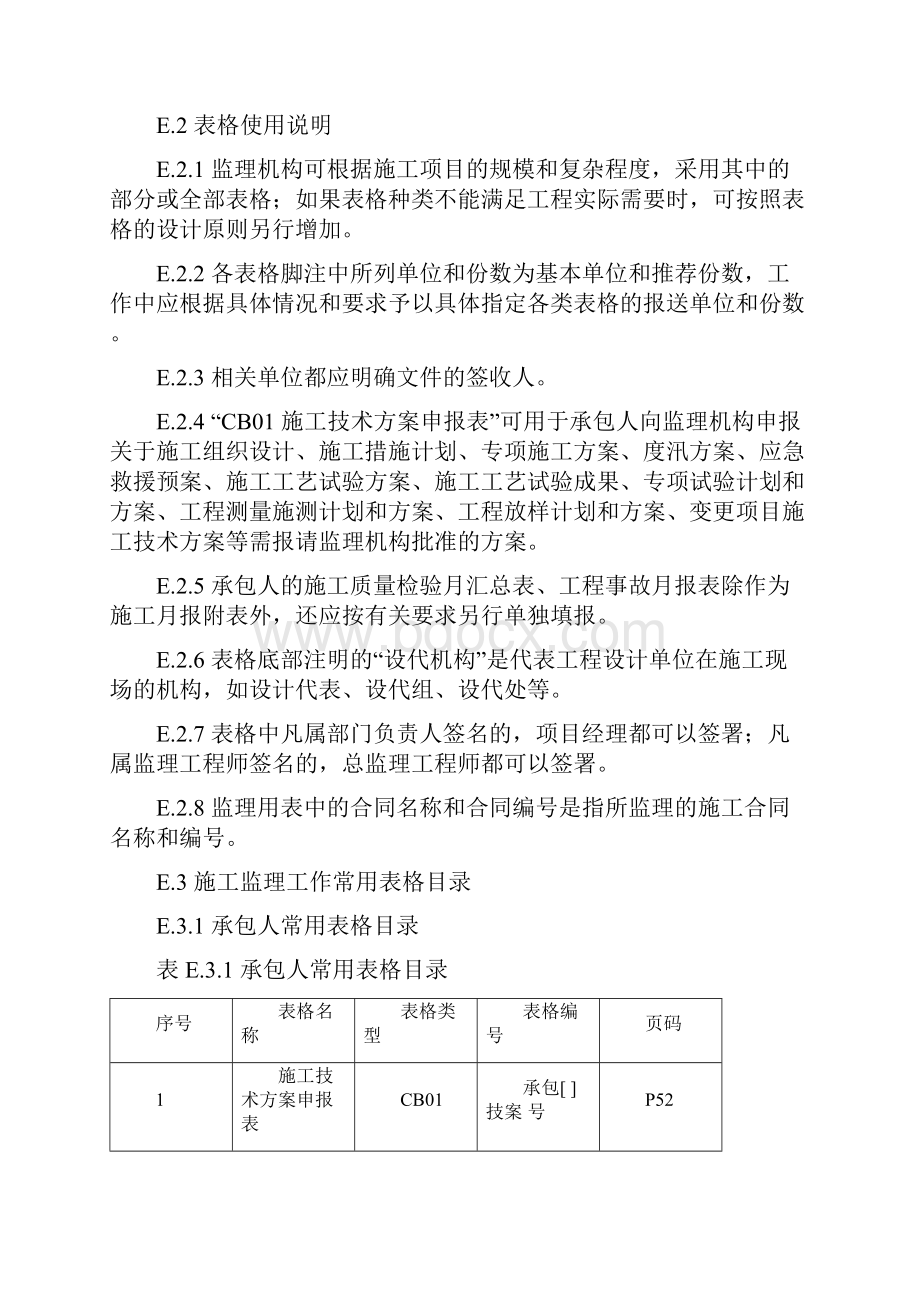 施工监理工作常用表格新SL288.docx_第2页