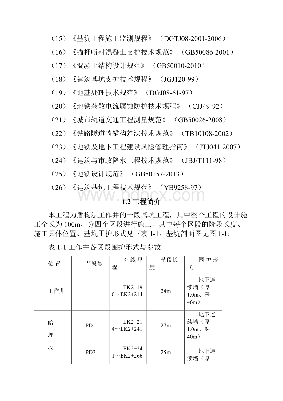 矿大地下工程施工技术课程设计Word格式文档下载.docx_第2页