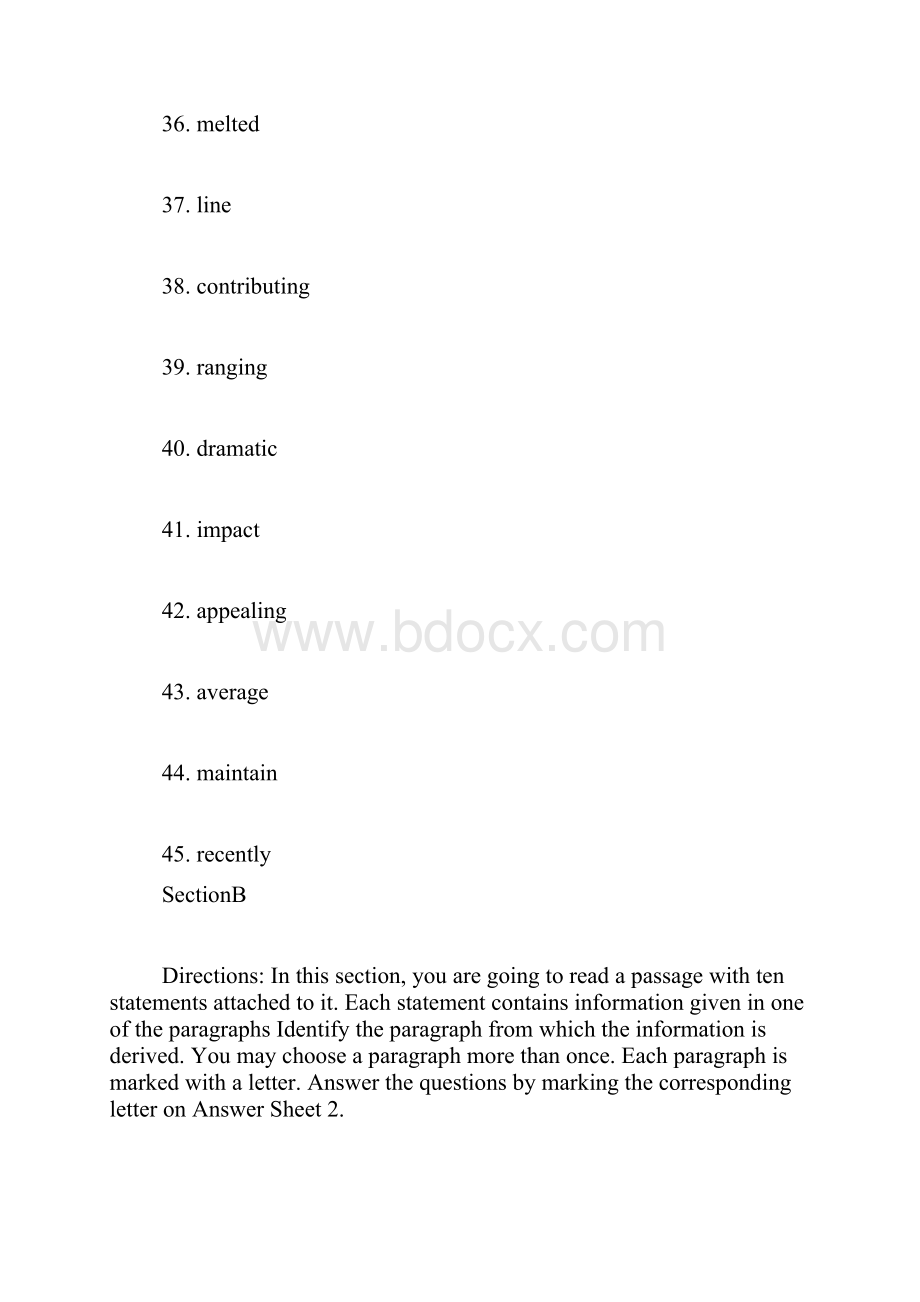 英语四级阅读真题及答案Word格式文档下载.docx_第3页