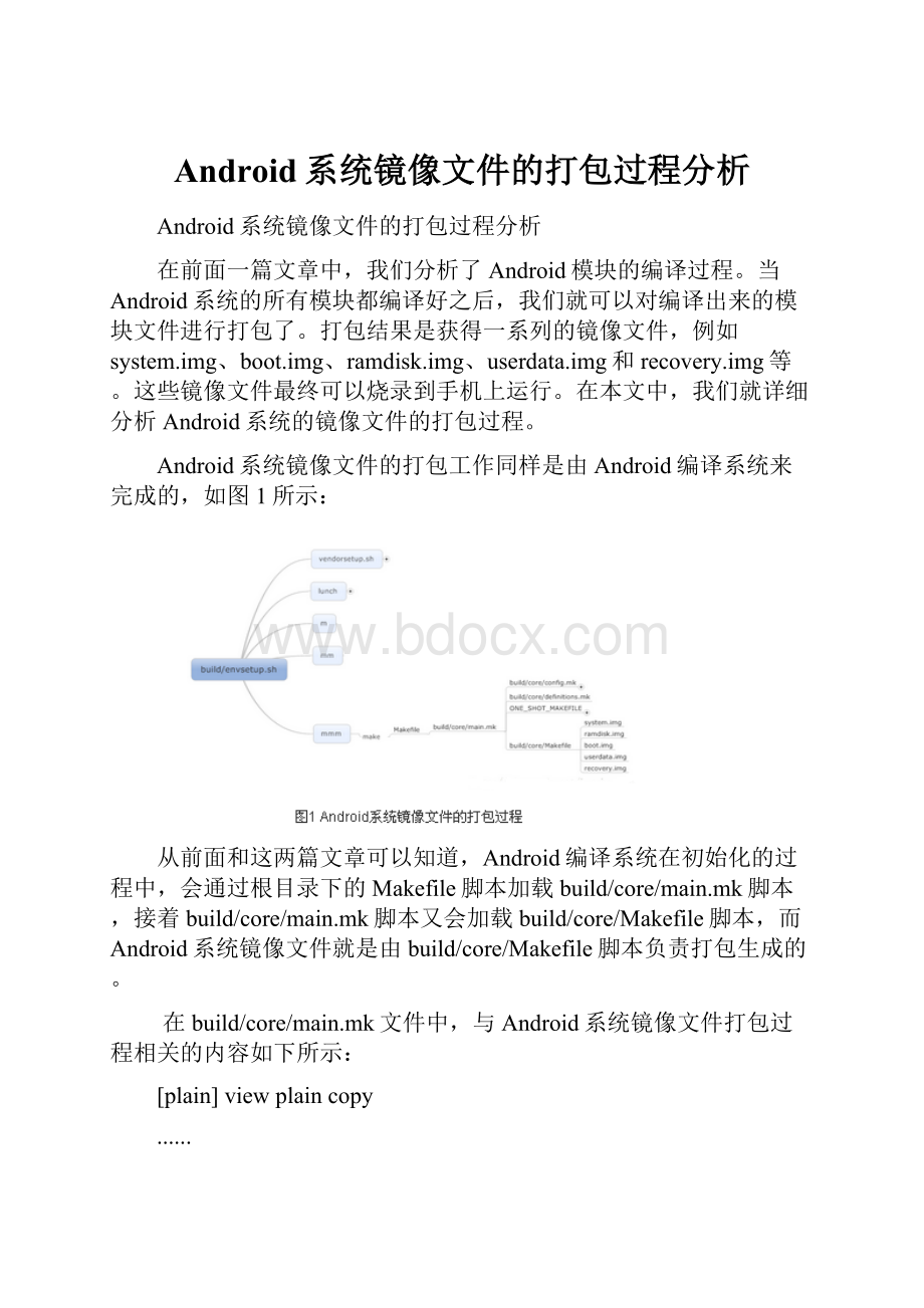 Android系统镜像文件的打包过程分析Word文档下载推荐.docx