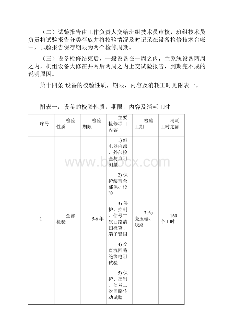 继电保护装置定期校验制度001.docx_第3页