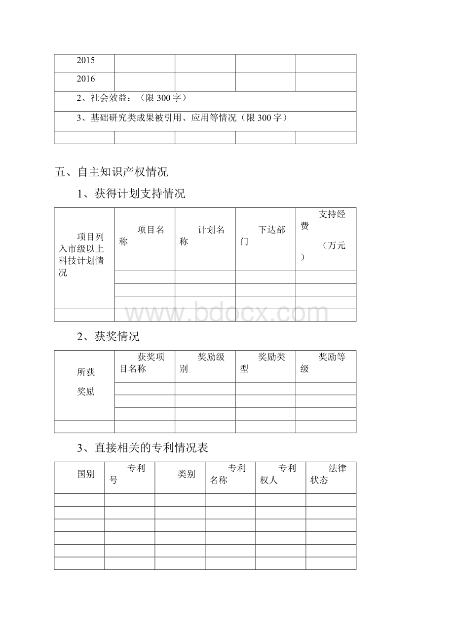 度淮安市科技进步奖申报书Word下载.docx_第3页