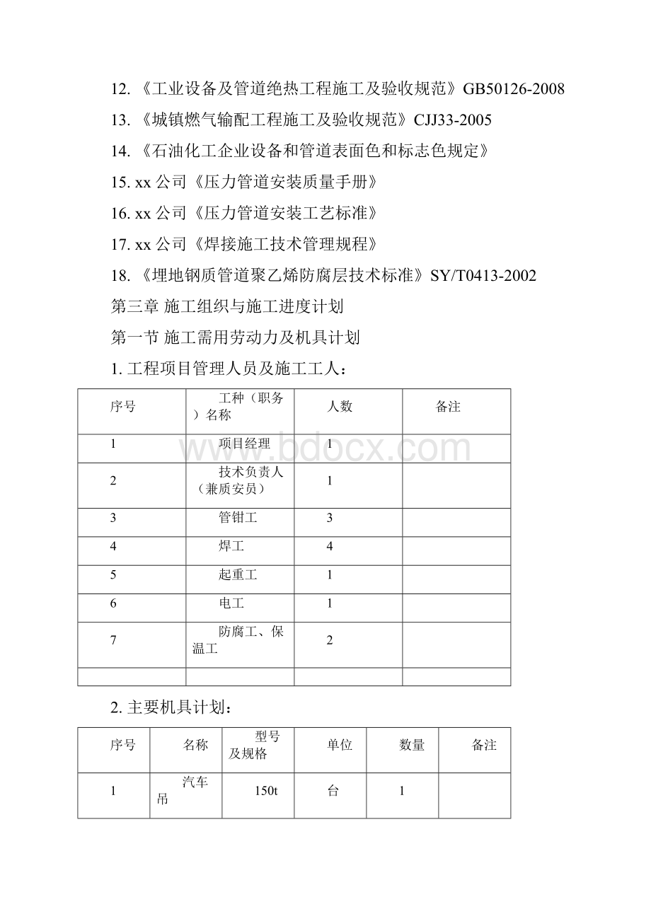 某天然气LNG气化站工程施工组织方案.docx_第3页