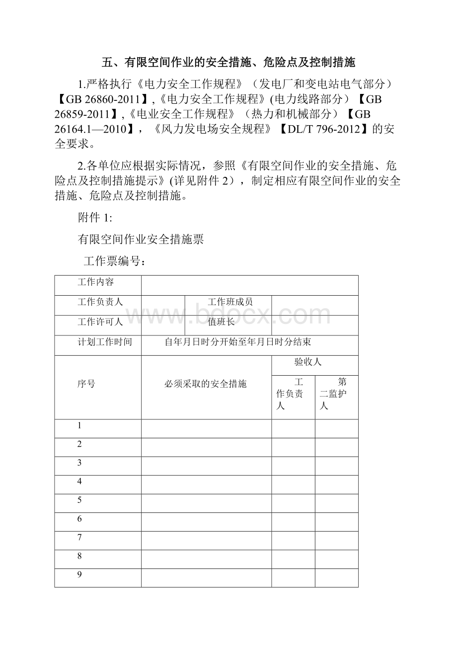 风机有限空间作业的组织措施和技术措施Word格式.docx_第3页