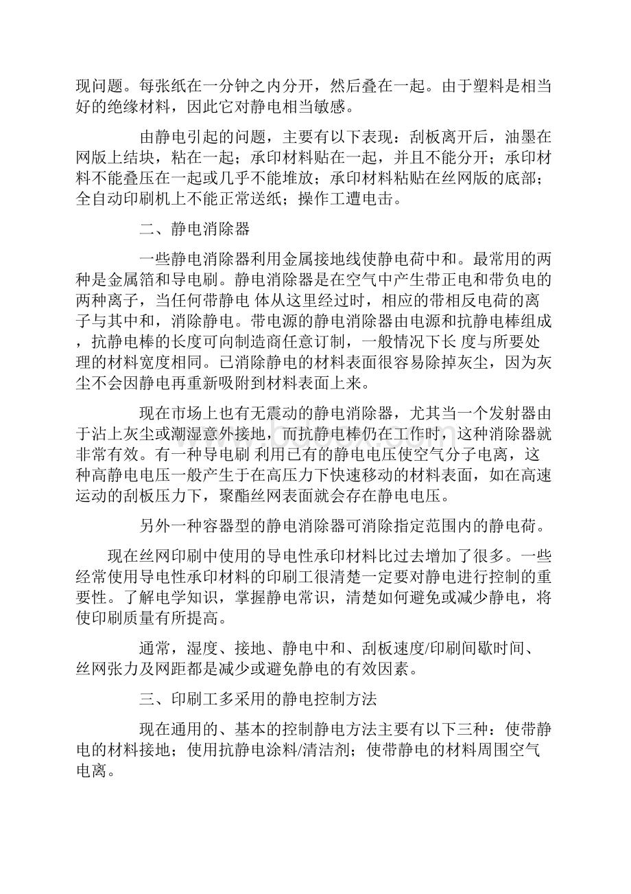 提高丝网印刷质量从静电入手Word下载.docx_第2页