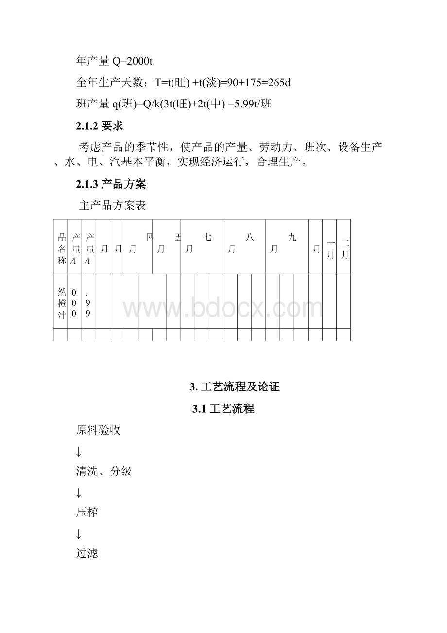 年产吨天然橙汁工厂设计.docx_第3页