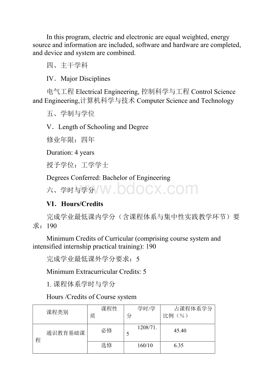 华中科技大学电气工程及其自动化专业本科培养计划.docx_第3页