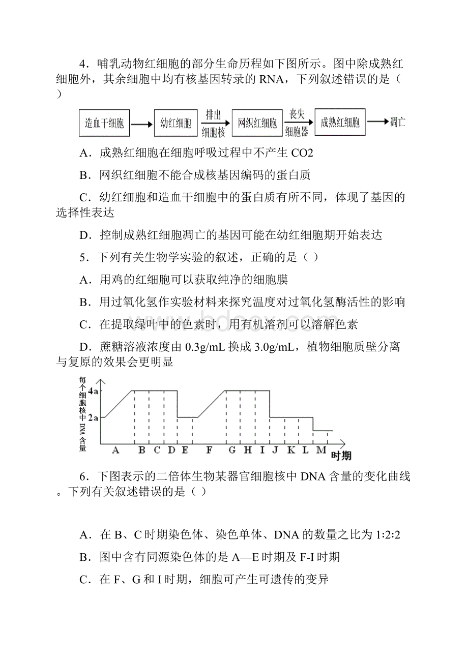 十周测生物试题Word格式文档下载.docx_第2页