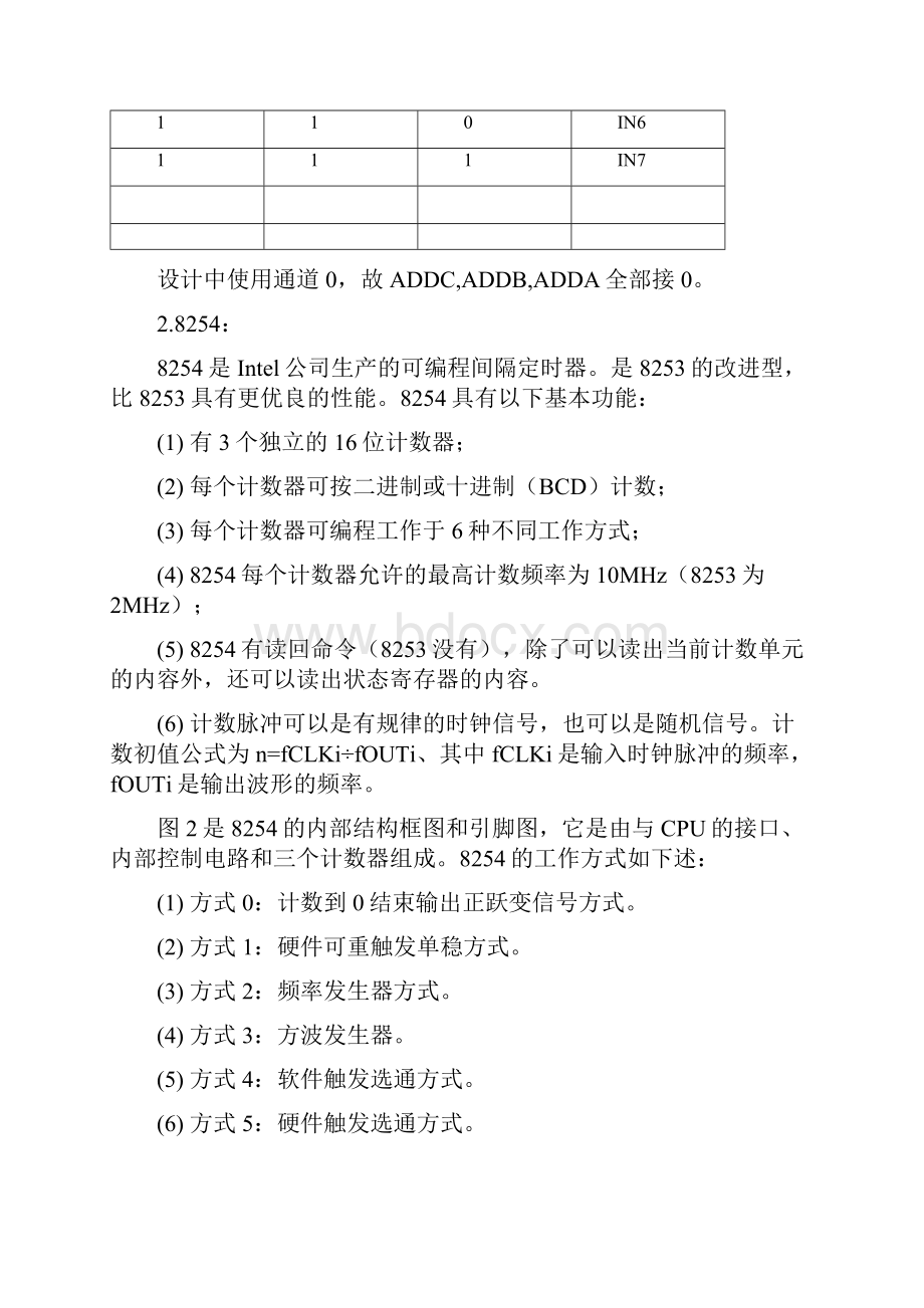 微机原理与接口技术课程设计温度报警器.docx_第3页