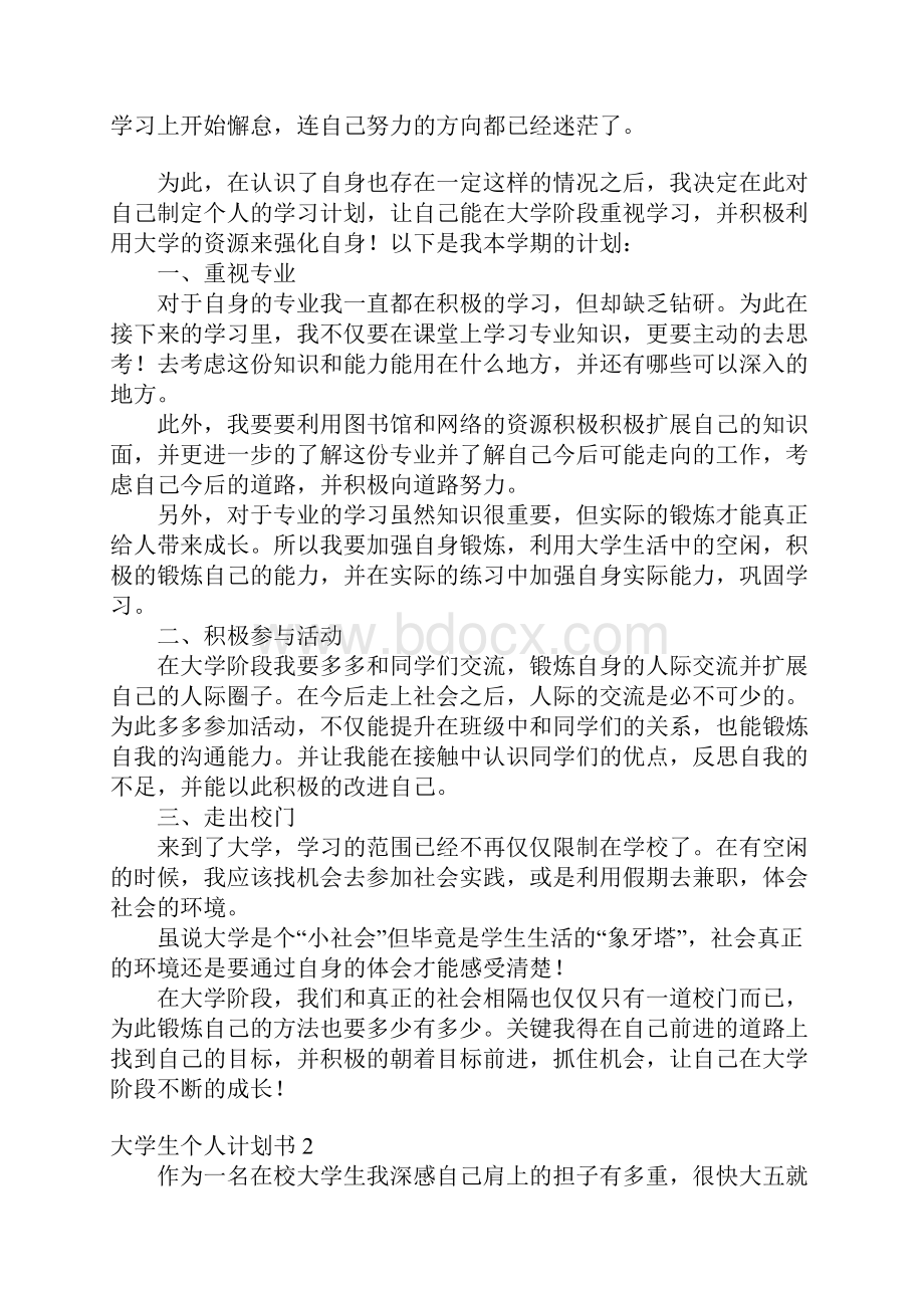 大学生个人计划书.docx_第2页