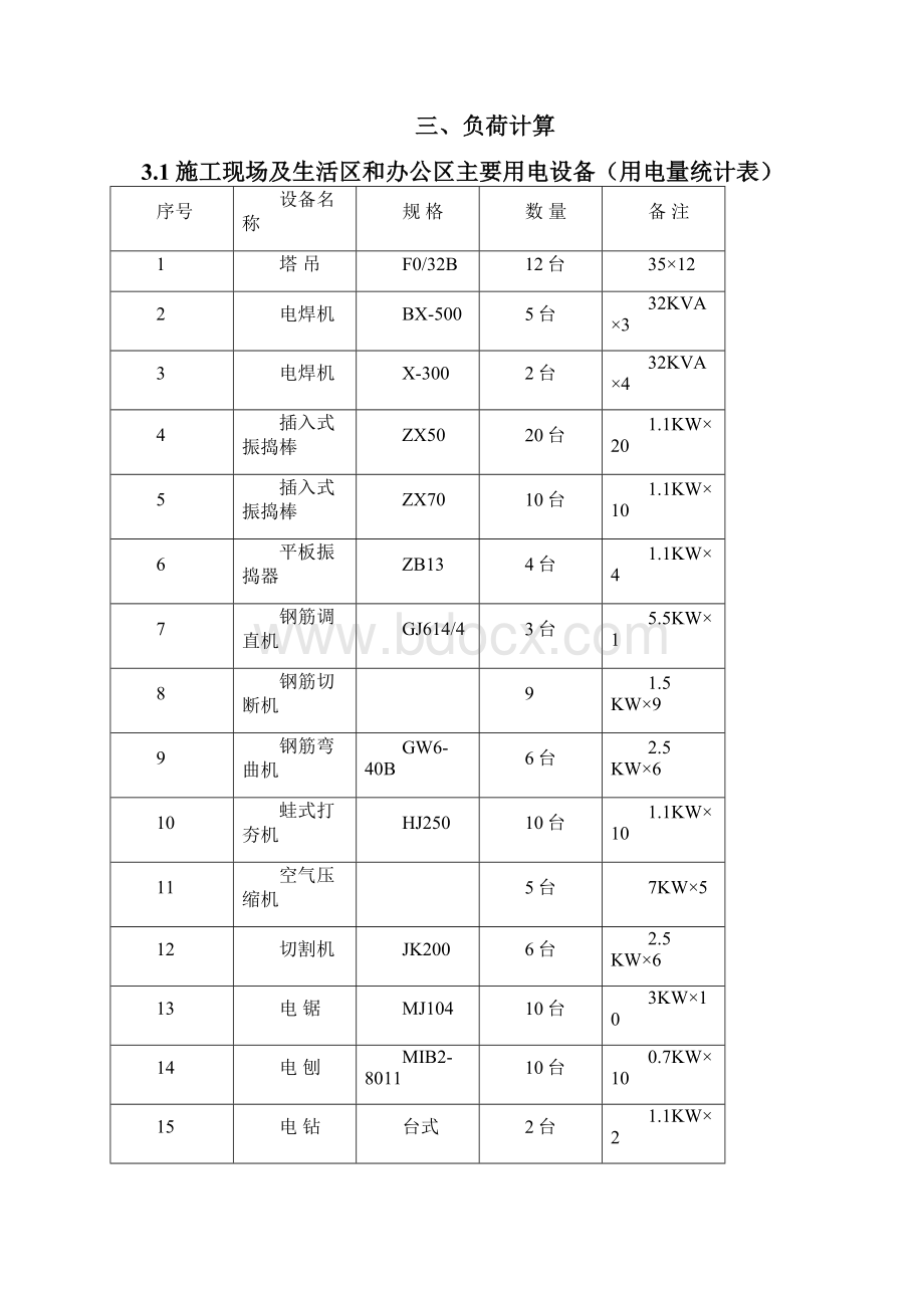 北京市临时用电方案模板.docx_第3页