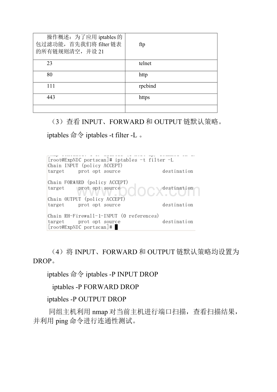 实验四网上安全技术防火墙文档格式.docx_第3页