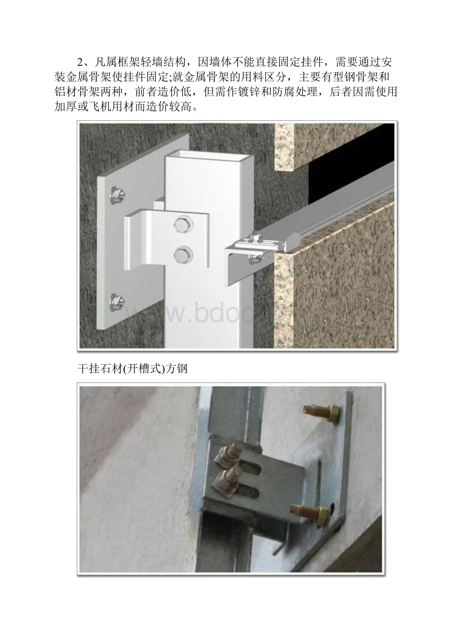 最新版石材幕墙干挂做法图文详解.docx_第3页