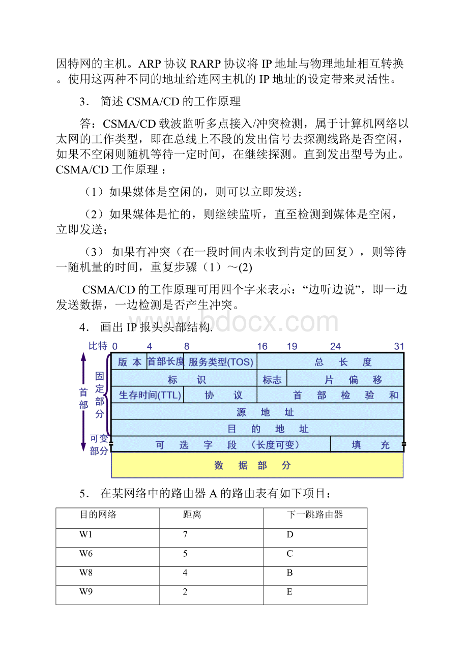 计算机网络基础复习题含答案李萍.docx_第2页