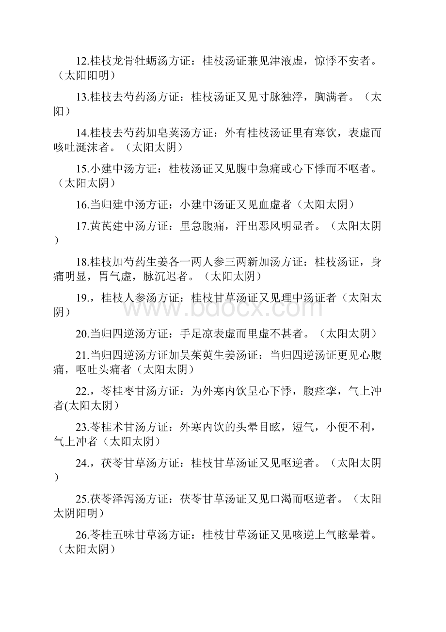 伤寒论方证总汇文档格式.docx_第2页