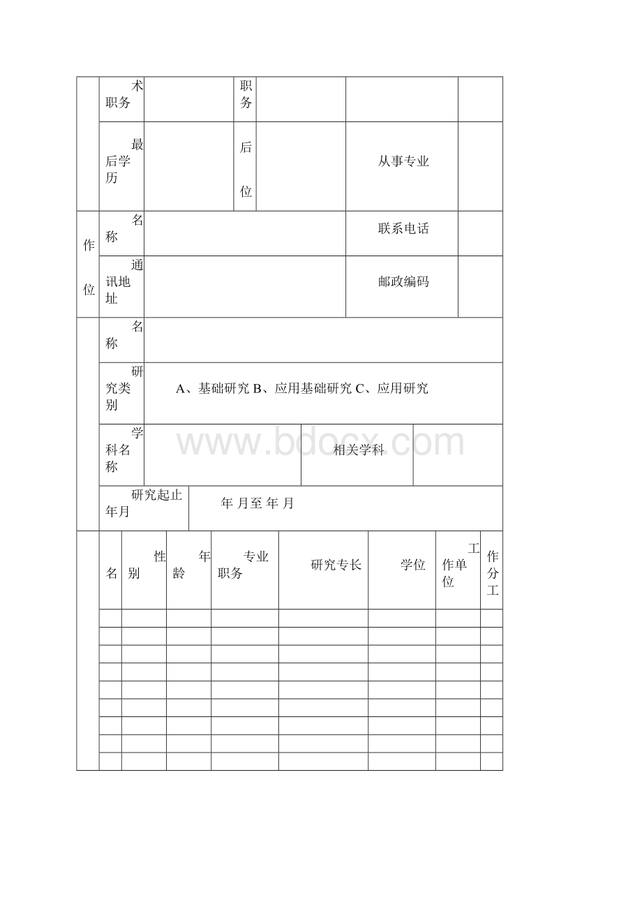 引进人才科研资助计划项目申请书.docx_第2页