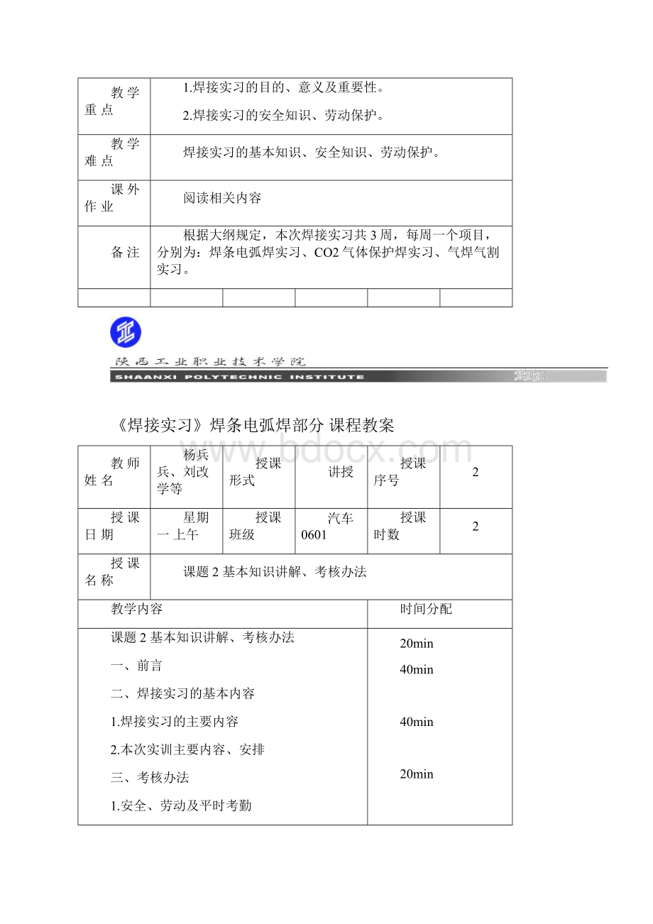 汽车专业焊接实习.docx_第2页