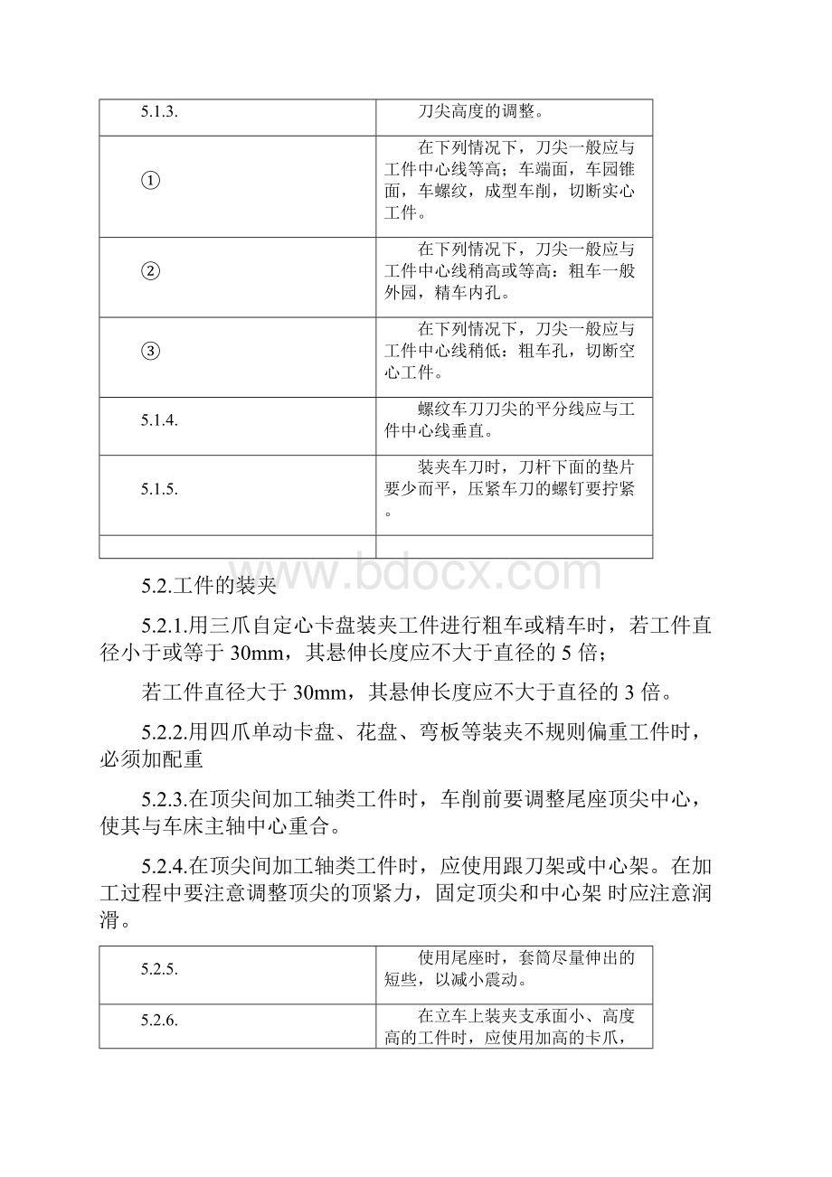 车床作业指导书及操作规范Word格式文档下载.docx_第3页