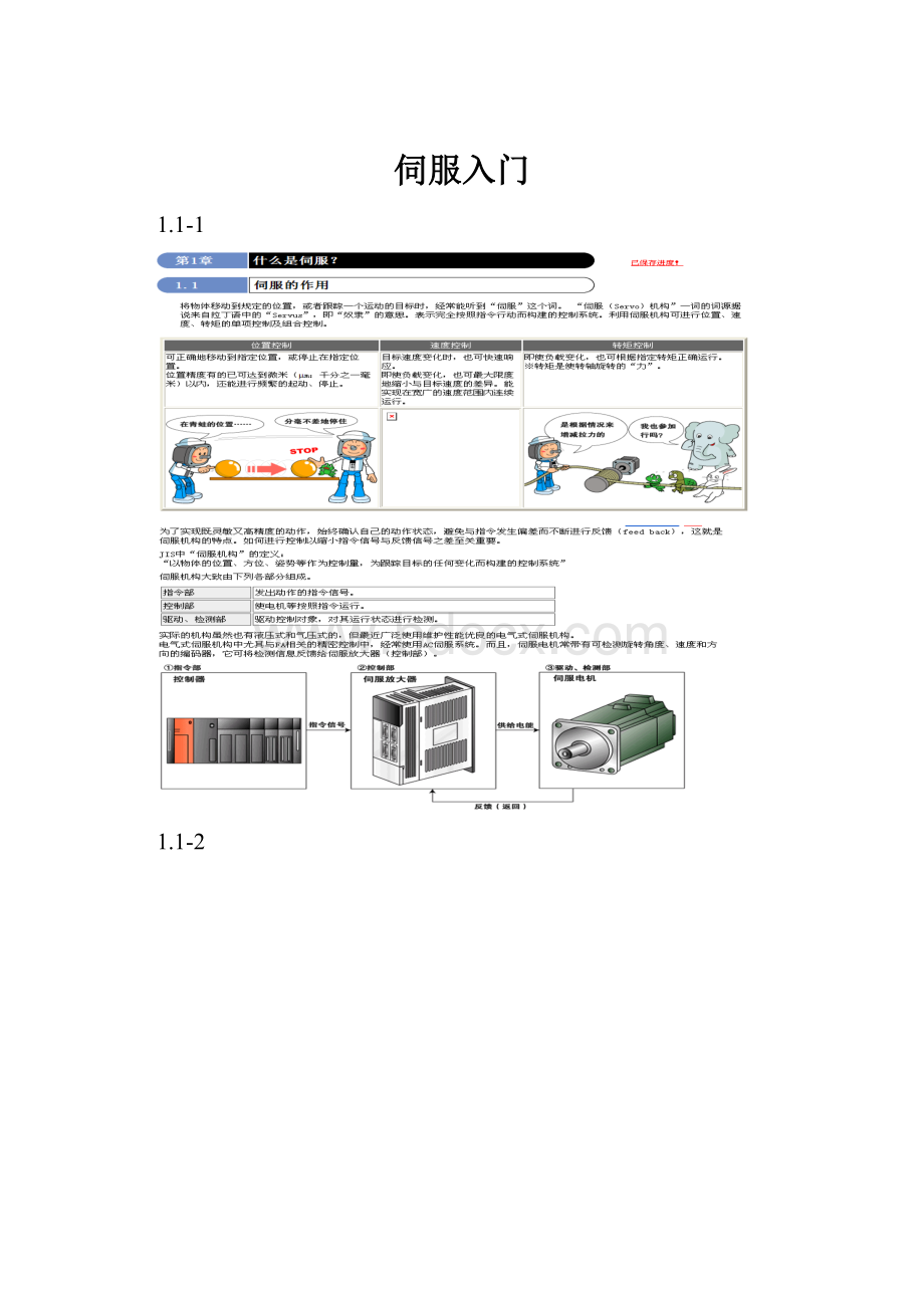 伺服入门.docx