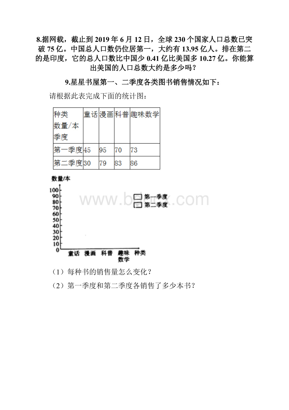 四年级下册数学易错题应用题及参考答案考试直接用.docx_第2页