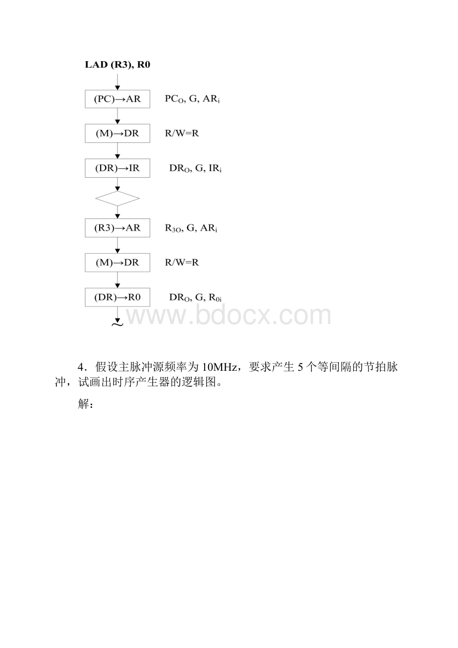 计算机组成原理第5章习题参考答案讲解.docx_第3页