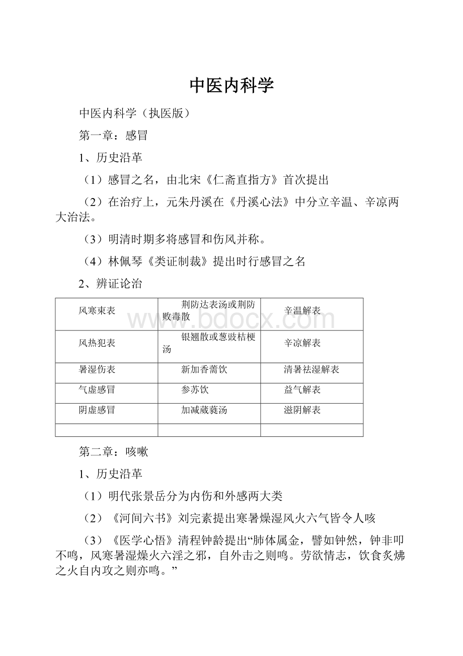 中医内科学文档格式.docx_第1页