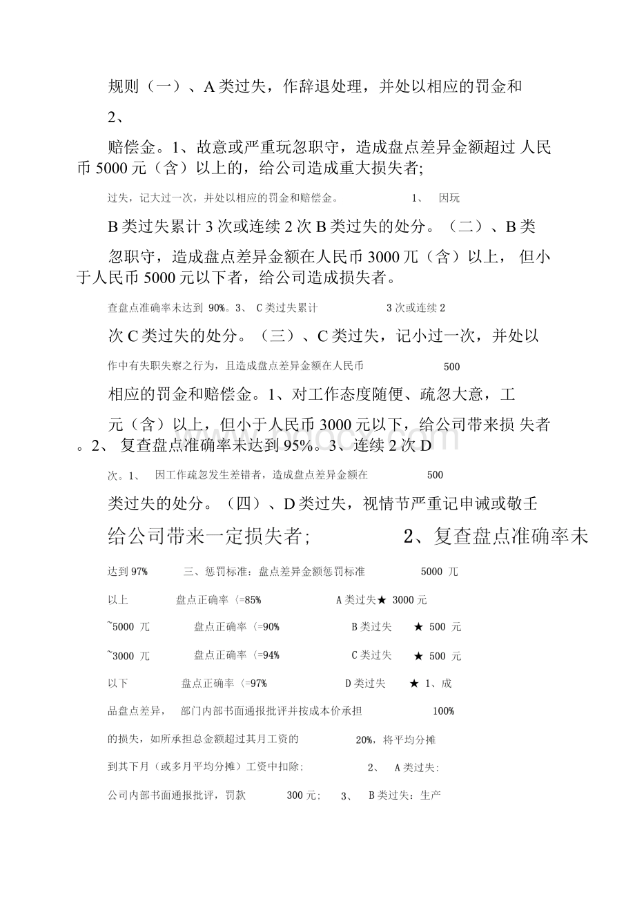 仓库盘点的奖惩制度共4篇Word文件下载.docx_第2页