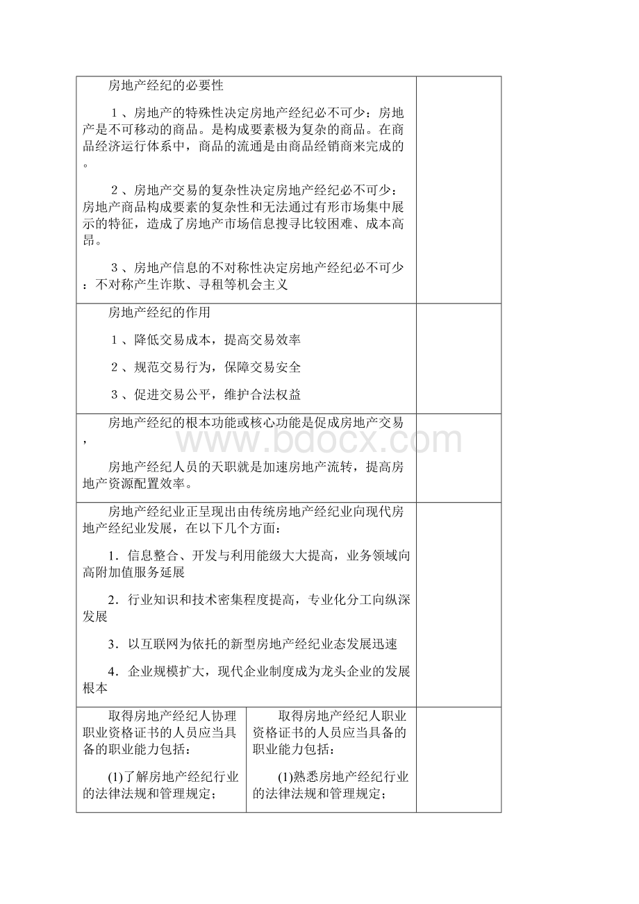 全国房地产经纪人职业导论必考知识点总结.docx_第3页