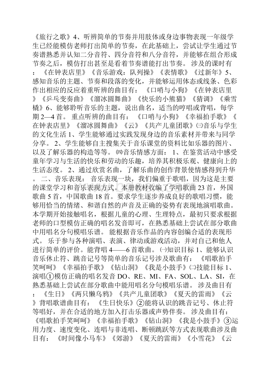 小学音乐国家课程校本化实施方案二上校本化课程.docx_第3页