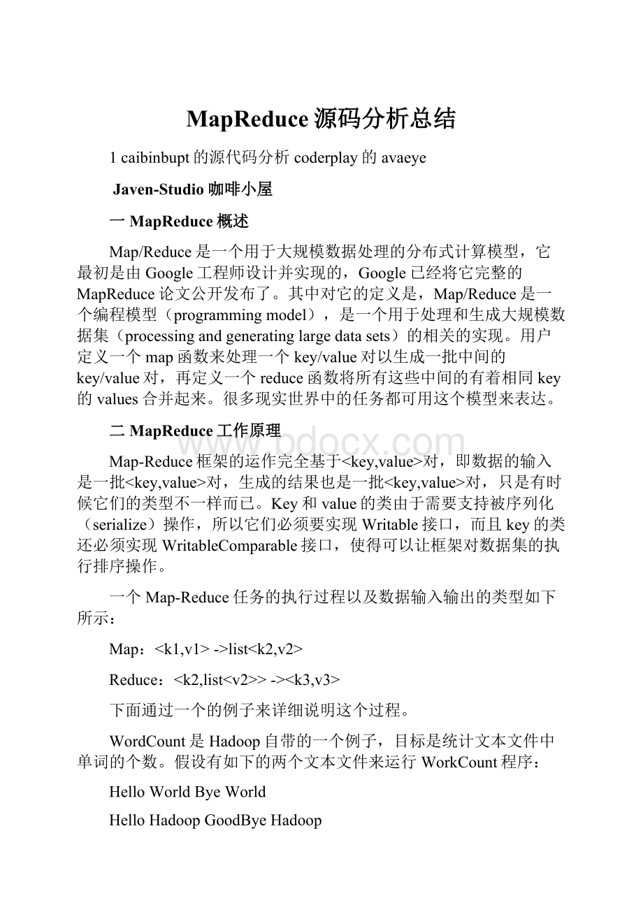 MapReduce源码分析总结.docx_第1页