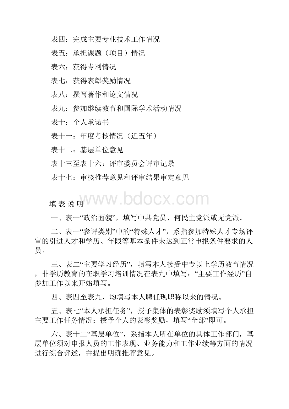 业技术职称申报评表打印格式参考样表说明Word格式.docx_第2页