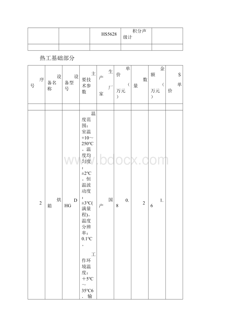 建筑系物理实验室设备一览表 序号 产品名称 型号 配置情况 1 德国Testo.docx_第3页